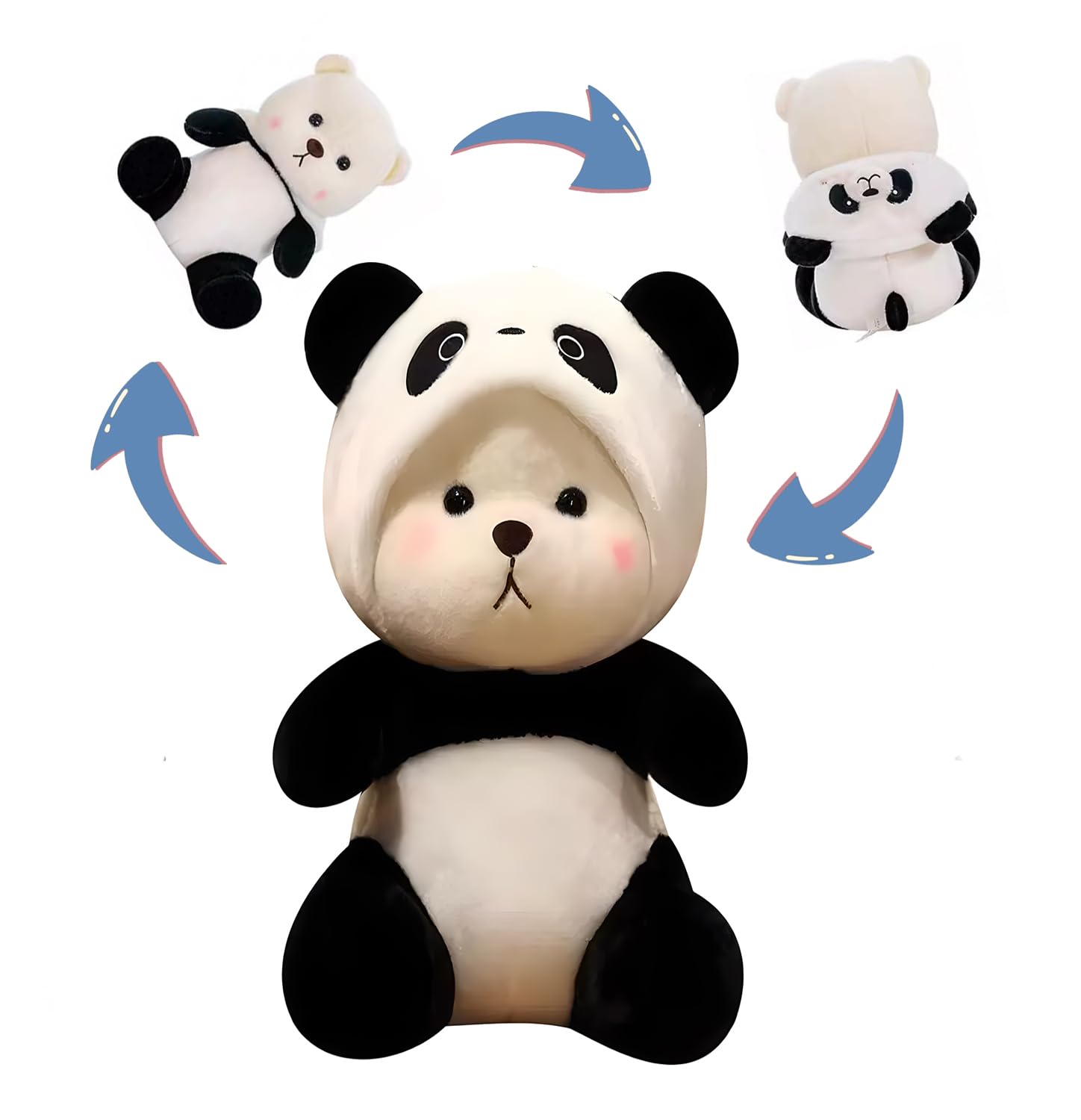 Soft Bear Plush Black – Cuddle Buddy